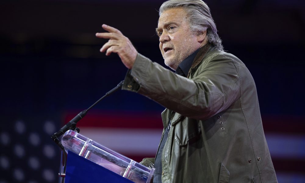 Bannon blasts Trump campaign aides in Texas Senate showdown