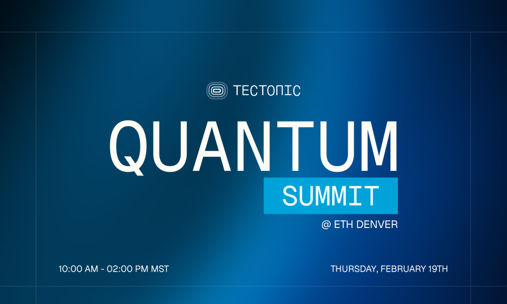 Quantum Summit ETHDenver: Post-Quantum Cryptography for Web3
