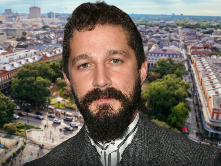 Shia LaBeouf new orleans main getty