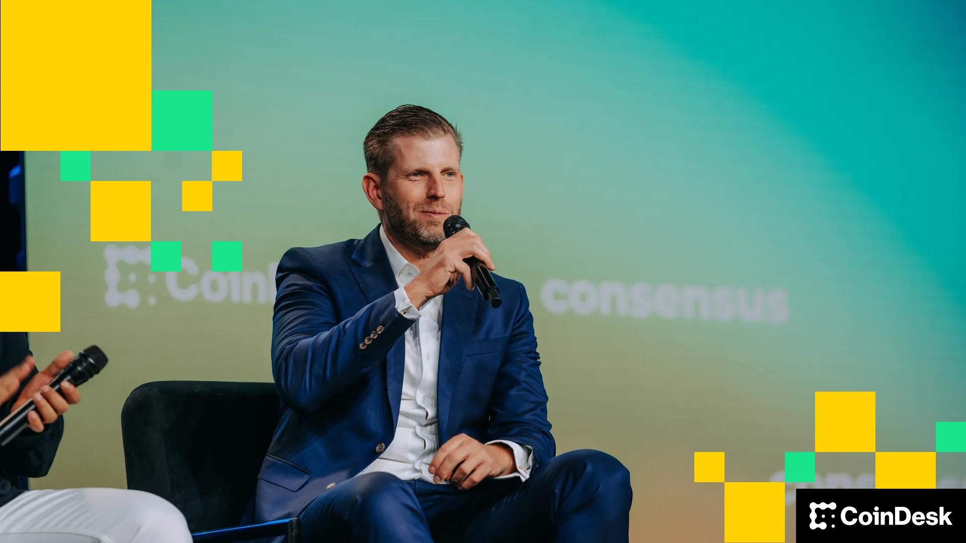 Eric Trump reitrates claim bitcoin (BTC) is just getting started on its road to $1 million