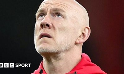 Jamie George leads England team talk