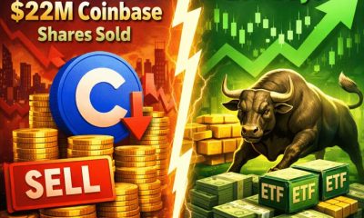 Ark Invest Sells $22m Coinbase Shares, Buys Bullish Across Etfs