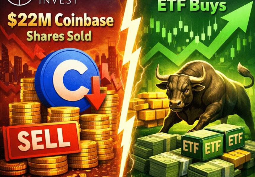 Ark Invest Sells $22m Coinbase Shares, Buys Bullish Across Etfs