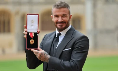 David Beckham signs exclusive Fanatics trading card memorabilia deal