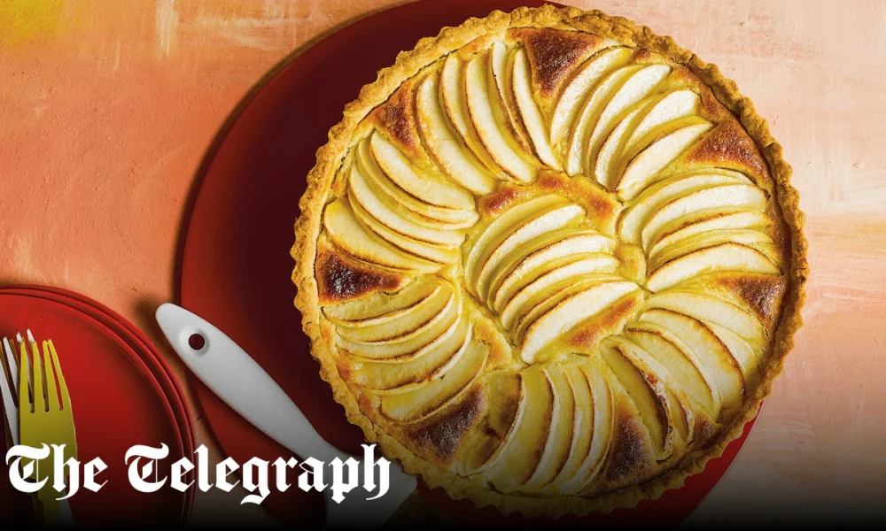 Normandy apple tart