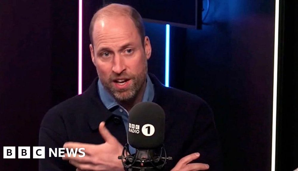 Prince William shares personal message on mental health and male suicide