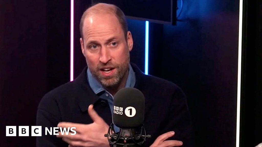 Prince William shares personal message on mental health and male suicide