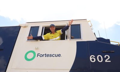 Fortescue commissions electric iron ore trains