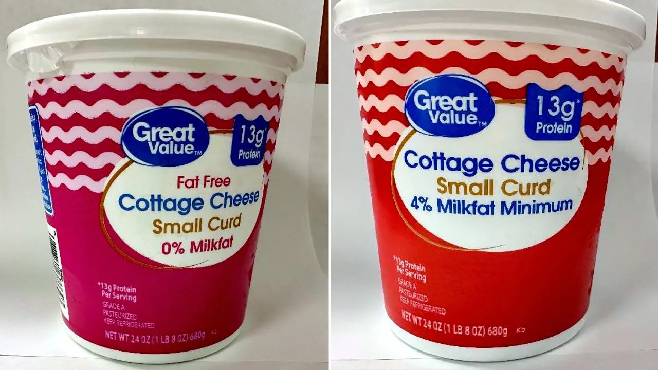 Great Value cottage cheese recalled across 24 states at Walmart locations