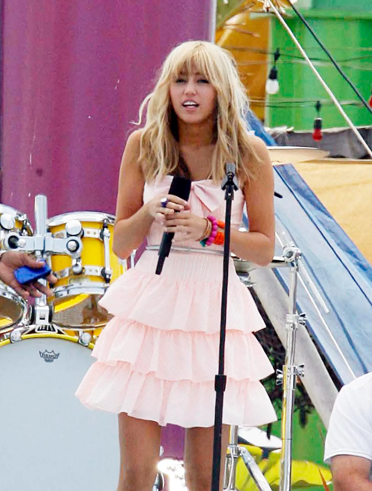 Miley Cyrus as Hannah Montana