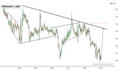 HolderStat Price Chart For PEPE