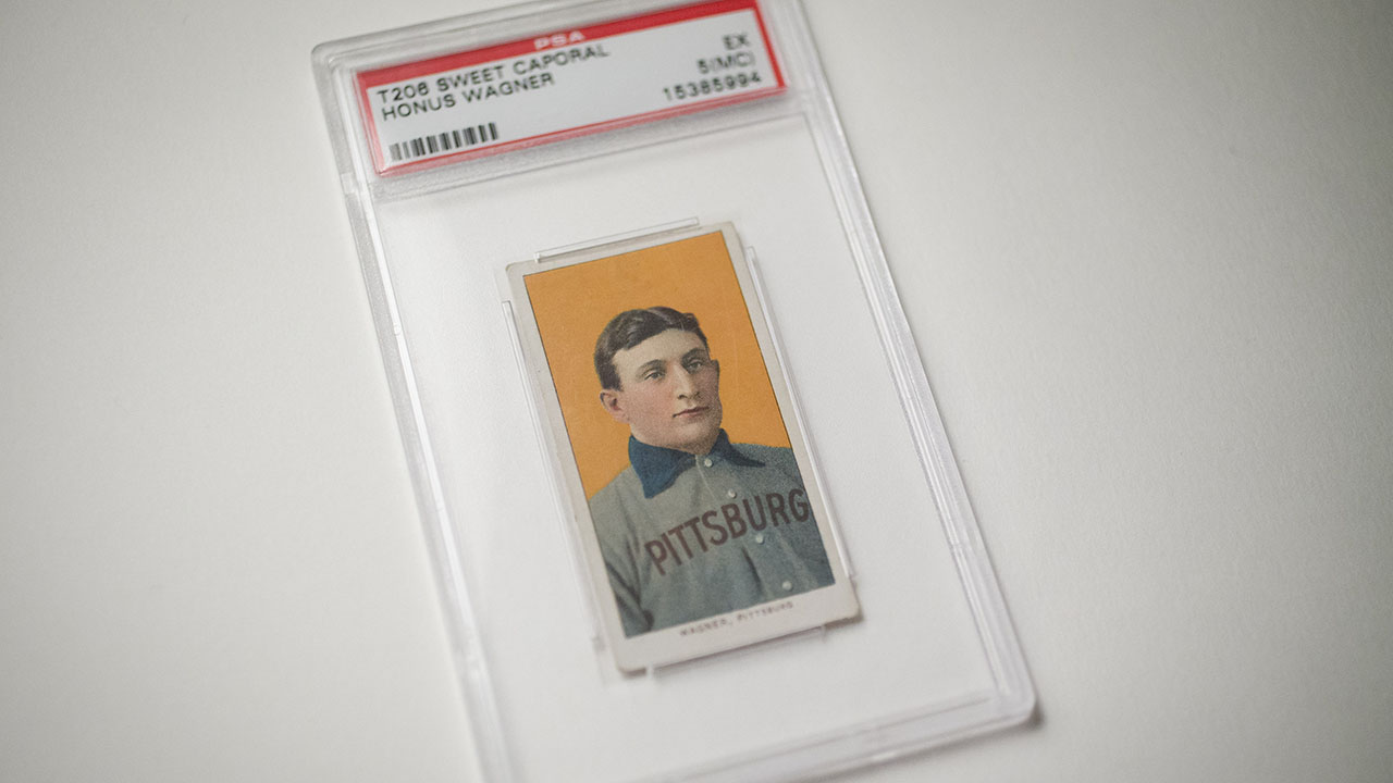 Rare Honus Wagner baseball card sells for whopping $5.124 million
