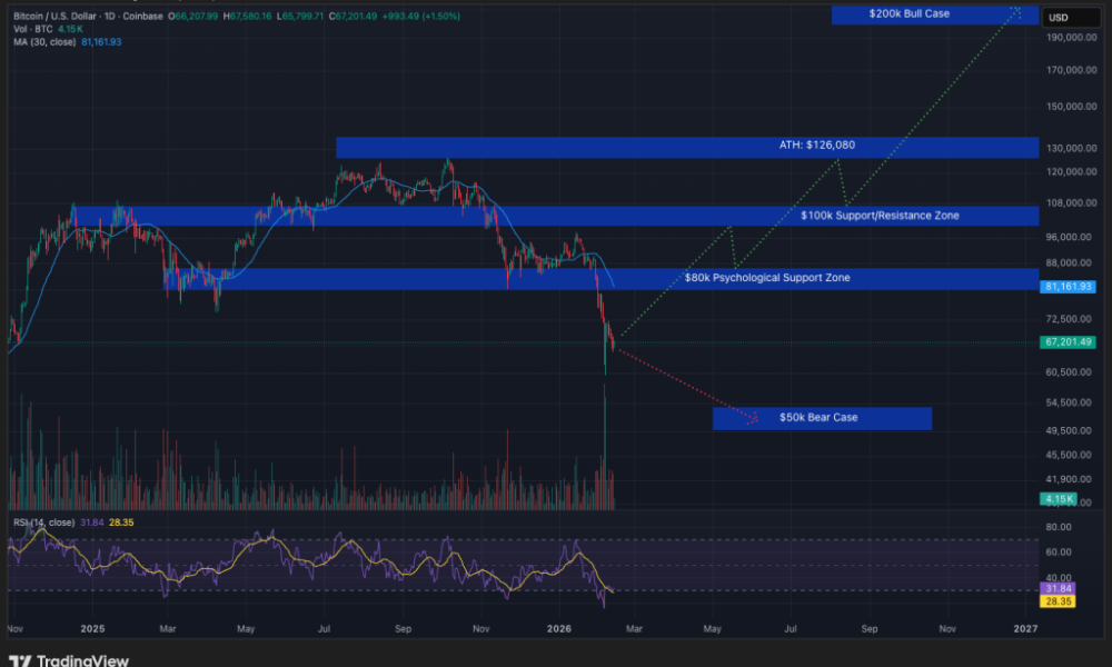 US spot Bitcoin ETFs bled nearly half a billion dollars on Thursday alone, leaving some traders panicking about an extended bear cycle.