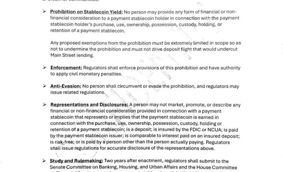 Banks, crypto fail to reach agreement in White House stablecoin meeting - 1