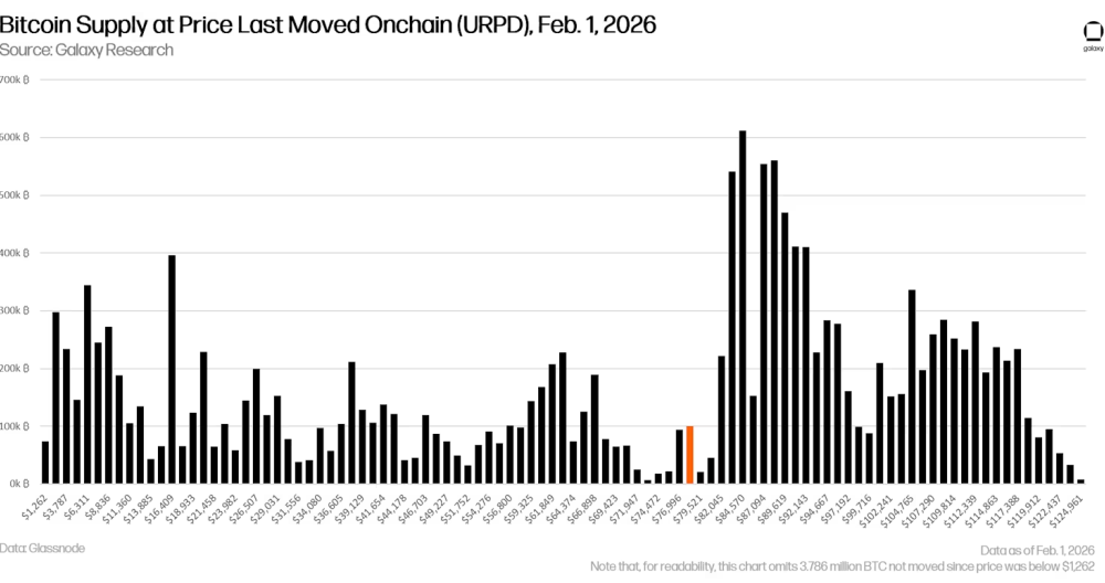 Galaxy Digital Bitcoin $63K - Bitcoin Supple at Price Last Moved Onchain