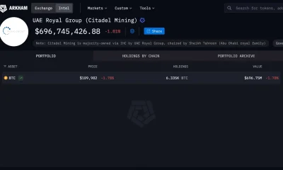 Arkham: UAE built $700M bitcoin stockpile through mining - 1