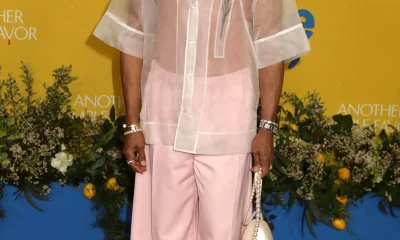 Jay Manuel posing on the red carpet.