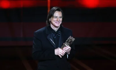 Jim Carrey at the 51st Cesar Film Awards at L'Olympia on February 26, 2026 in Paris, France.