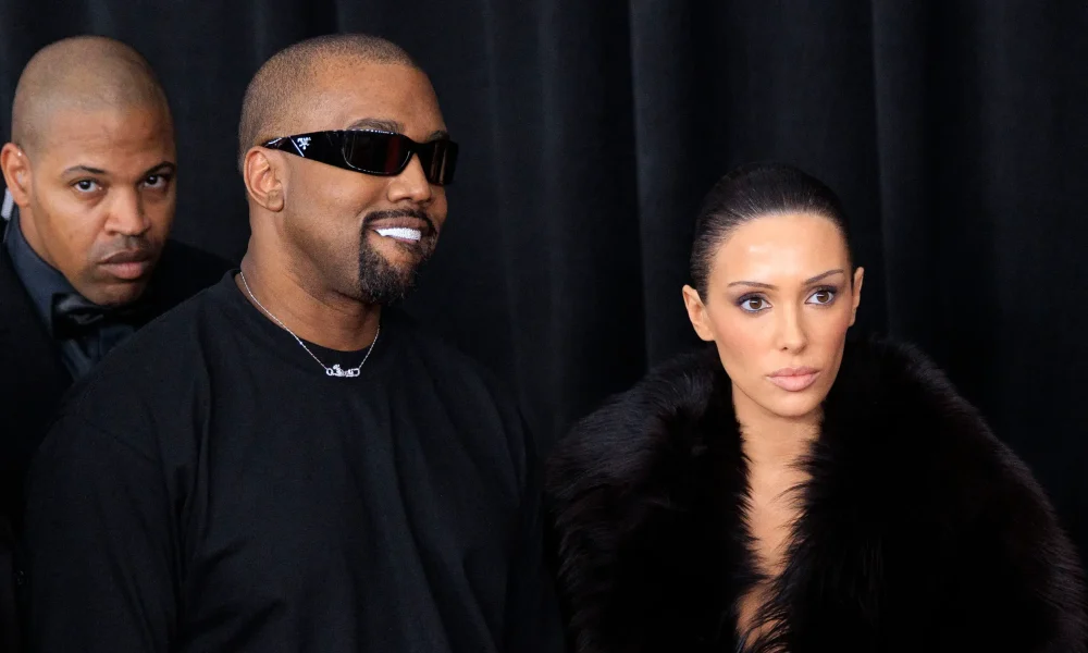 Kanye West and Bianca Censori at Grammys 2025