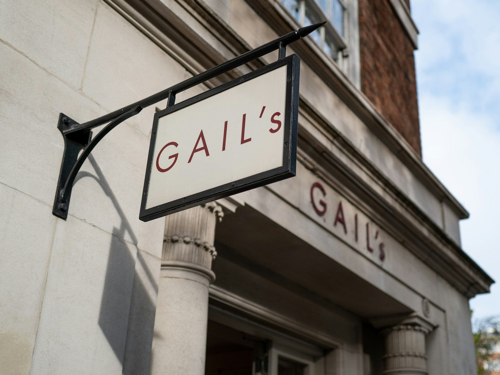 Georgia Gilholy: We should all shop at Gail's. It's a beverage and pastry based counter-protest