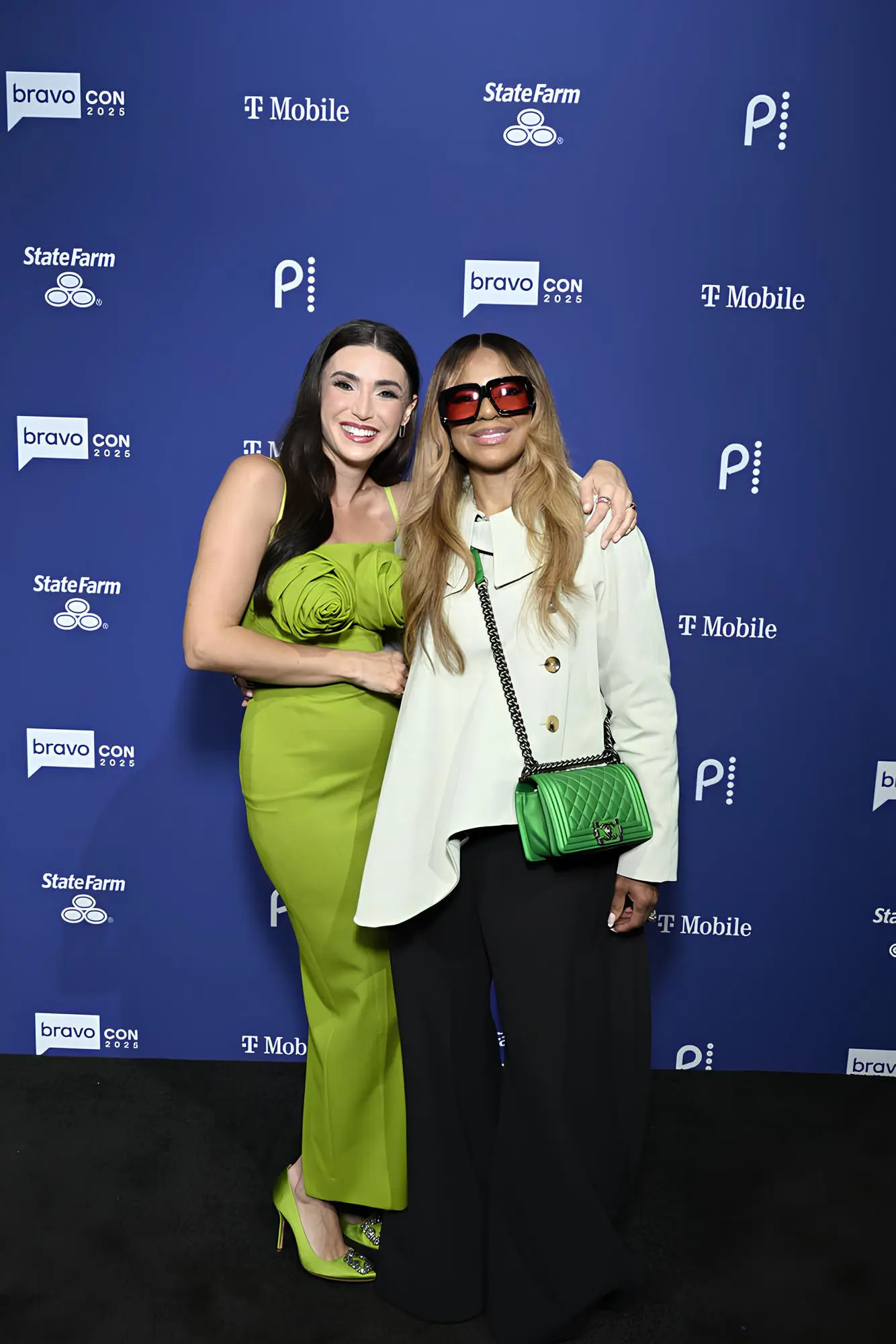 Mary Cosby with Bronwyn Newport.