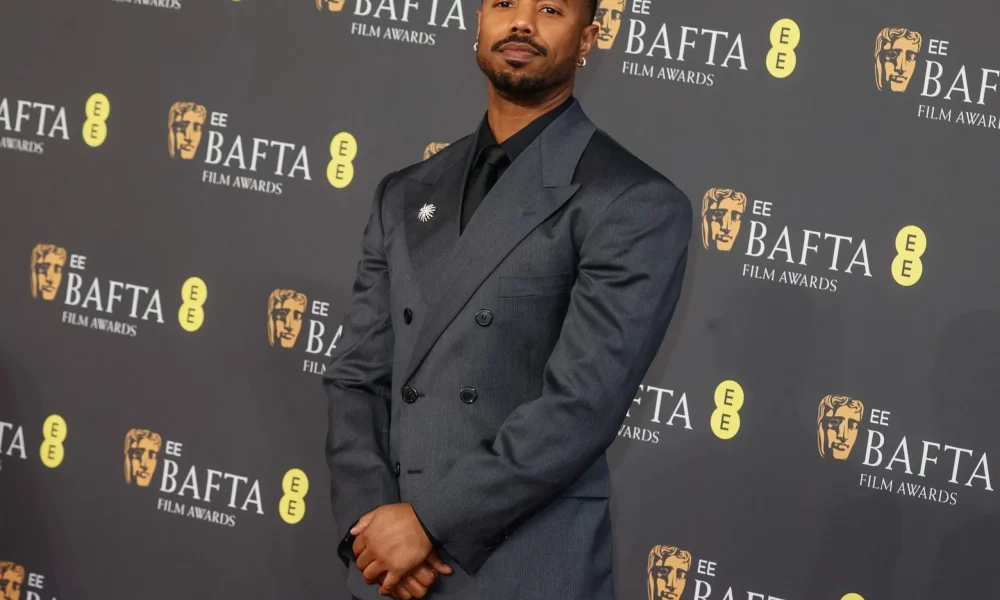 Michael B. Jordan at the 2026 BAFTAs