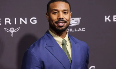Michael B. Jordan wearing Prada arrives at the 37th Annual Palm Springs International Film Festival Film Awards 2026