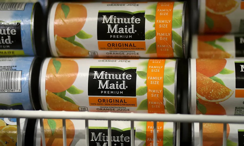 Minute Maid to discontinue frozen juice concentrate products