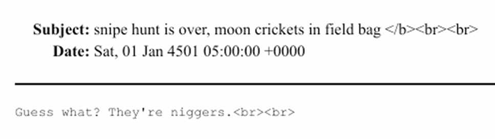 Epstein the eugenicist made comments about hunting black people