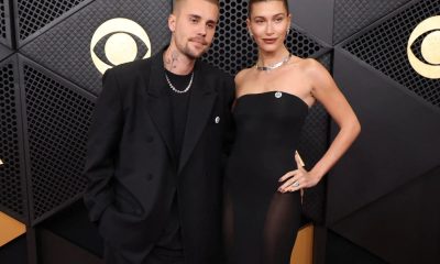 Justin Bieber debuts HUGE new tattoo tribute to wife Hailey during Grammys