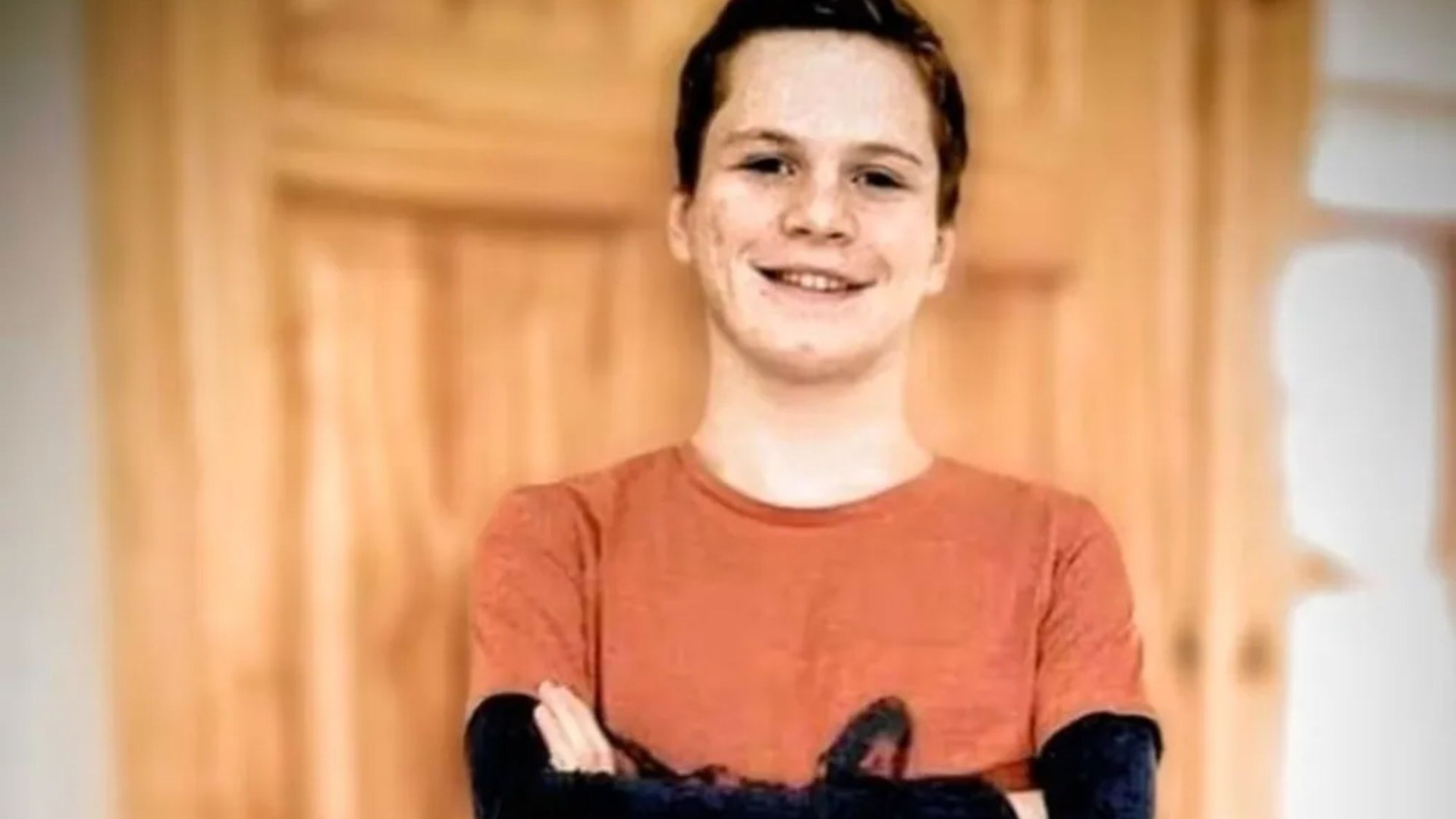 Man, 23, plunged to his death 'when the railing he was leaning on broke' as he looked to see if his pizza had arrived