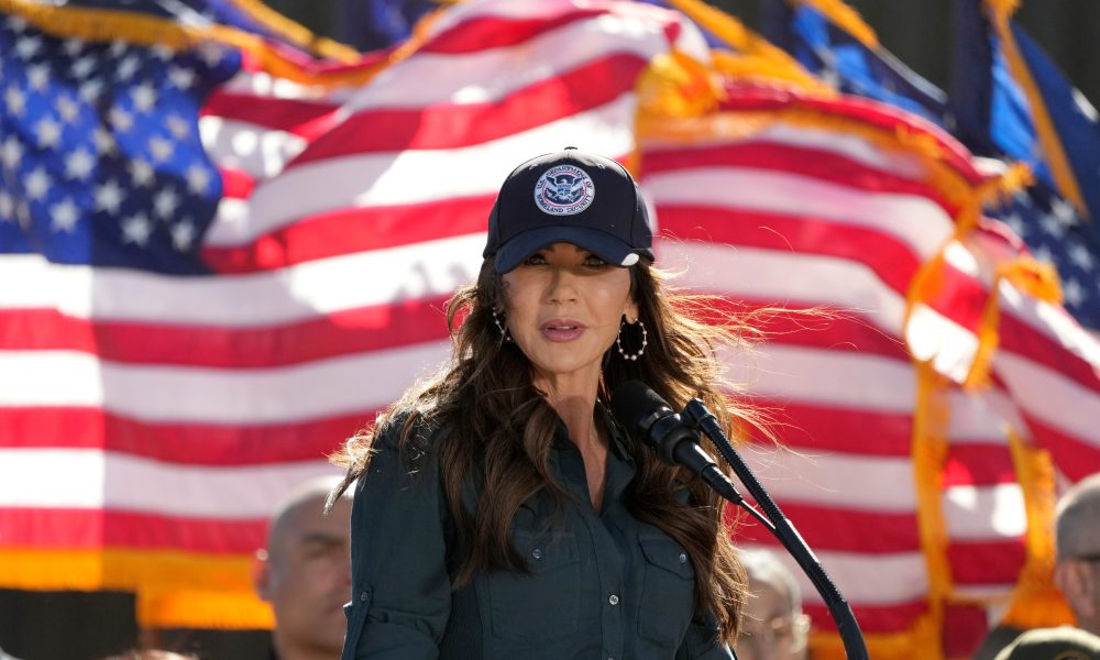 Noem restricts disaster aid over shutdown targeting ICE