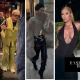 Op 5 Looks Of January Cardi B In A Burgundy Patent Rowen Rose Look Elton John In A Lime Green Set Teyana Taylor In Schiaparelli More Feat