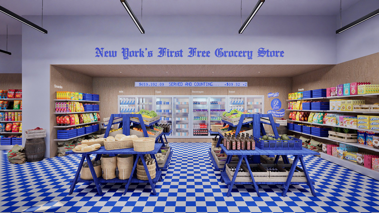 Polymarket creates NYC's first free grocery store in downtown Manhattan