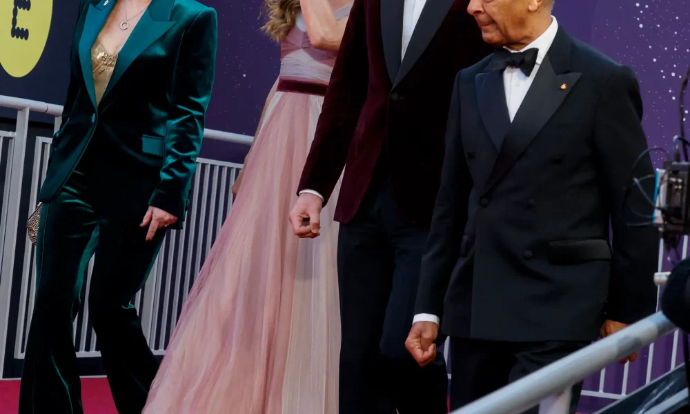 Prince William and Kate Middleton at the 2026 BAFTAs