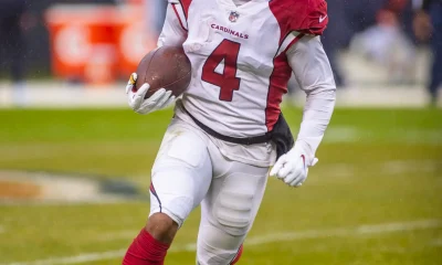 RONDALE MOORE PLAYING WITH THE ARIZONA CARDINALS.