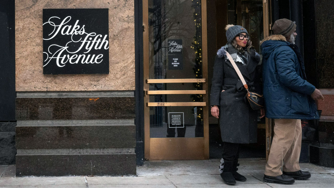 Eight Saks Fifth Avenue stores, one Nieman Marcus location closing