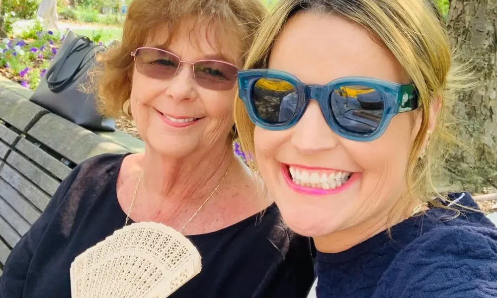 Savannah Guthrie and her mother, Nancy Guthrie