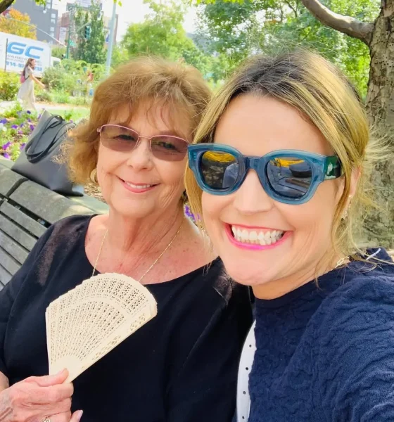 Savannah Guthrie and her mother, Nancy Guthrie