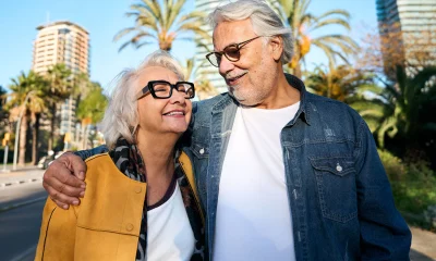 Senior couple on a date after finding love later in life - The Telegraph