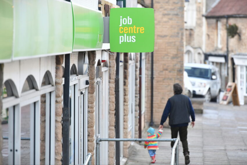 Unemployment fell to pre-pandemic levels at the start of the year, with record job vacancies leading to warnings of potential staff shortages.