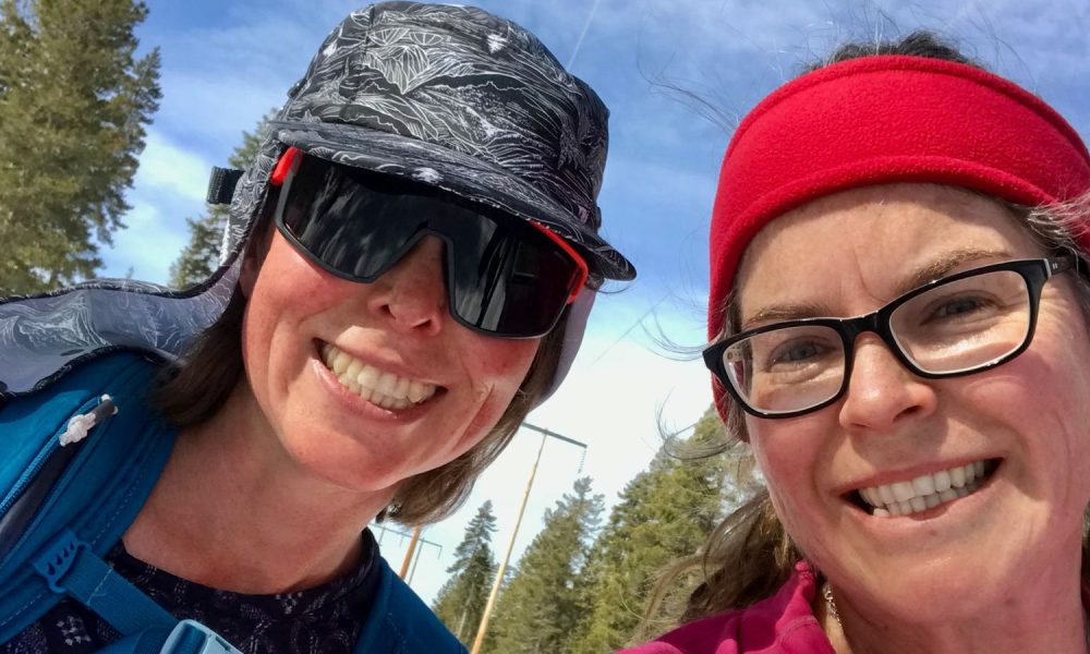 Sisters Caroline Sekar, left, and Liz Clabaugh. Pic: AP