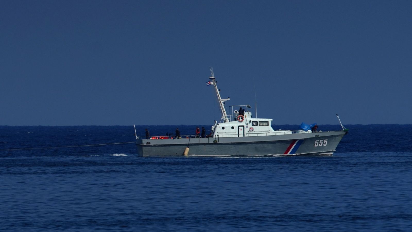 A Cuban coast guard vessel. File pic: Reuters
