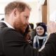 The Duke of Sussex wrote a message of support during a visit to the National Centre for Rehabilitation of Addicts in Jordan. Pic: PA