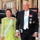 Norway's King Harald and Queen Sonja, pictured at an event in 2023. File pic: AP
