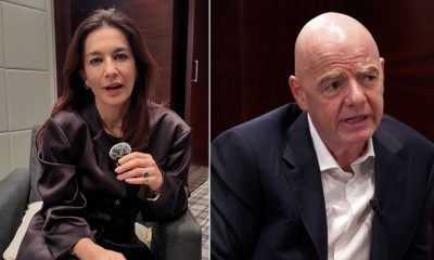 FIFA boss Gianni Infantino apologises for fans joke - and insists Trump deserved peace prize | World News