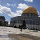 The Al-Aqsa Mosque compound, also known as the Temple Mount, in Jerusalem's Old City. Pic: AP