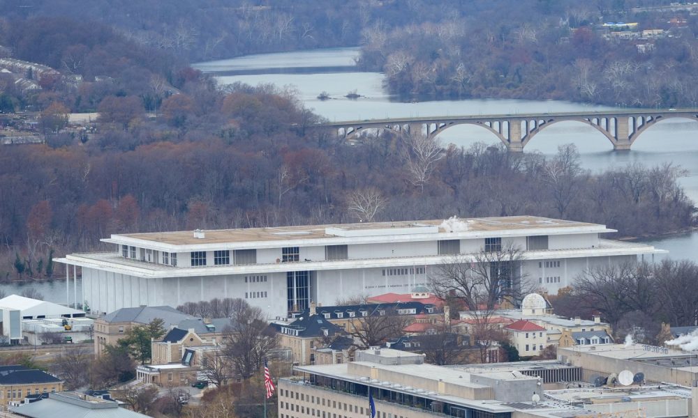 The John F. Kennedy Center for the Performing Arts in Washington DC. (AP Photo/Pablo Martinez Monsivais)
