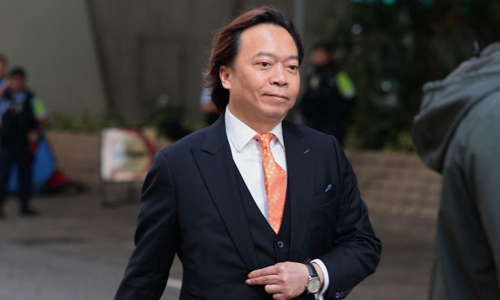 Pro-democracy activist Lawrence Lau was one of two activists acquitted. Pic: AP