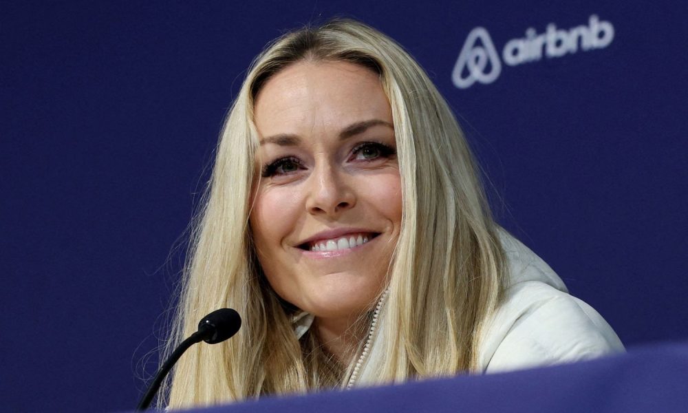 Lindsey Vonn. Pic: Reuters